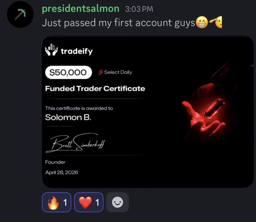 Community payout result